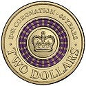 $2 Purple Poppy Commemorative Coin - Circulated The Coin Shed