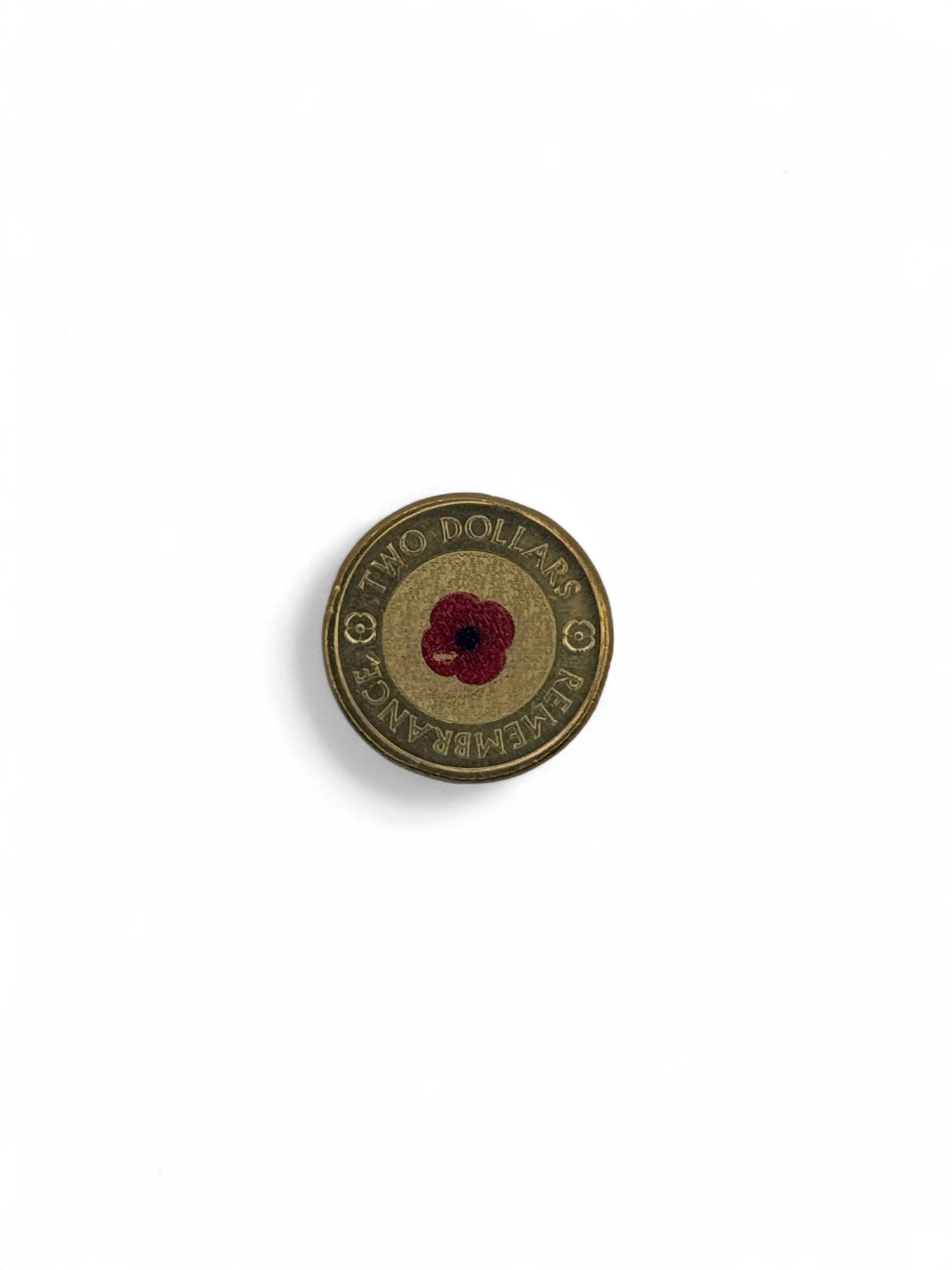 2012 $2 Red Poppy – Uncirculated In Lighthouse Capsule)