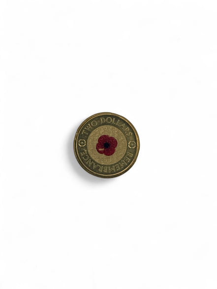 2012 $2 Red Poppy – Uncirculated In Lighthouse Capsule)