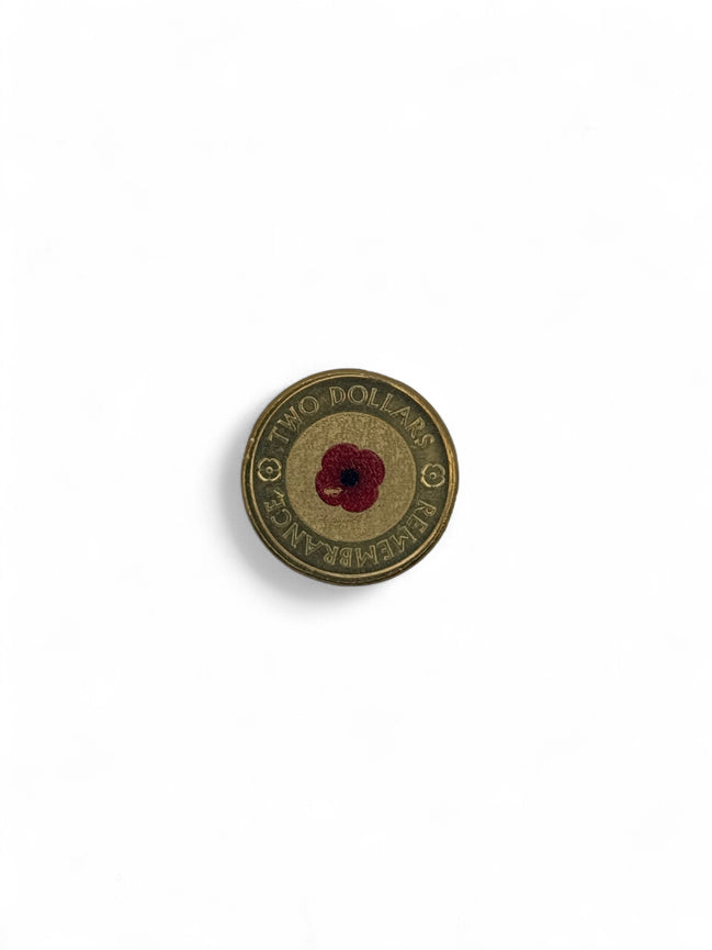 2012 $2 Red Poppy – Uncirculated In Lighthouse Capsule)