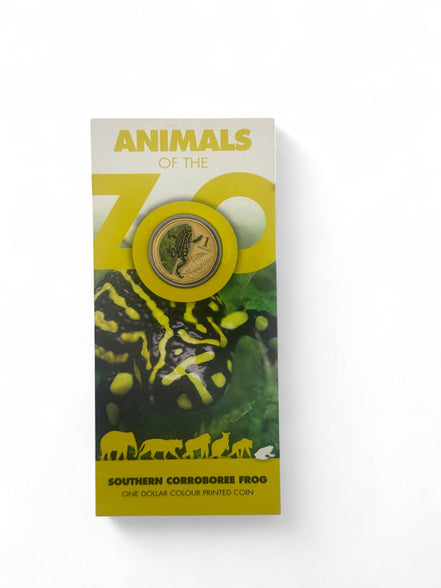 2012 “Zoo Animals” Southern Corroboree Frog $1 Al-Bronze UNC Coin The Coin Shed