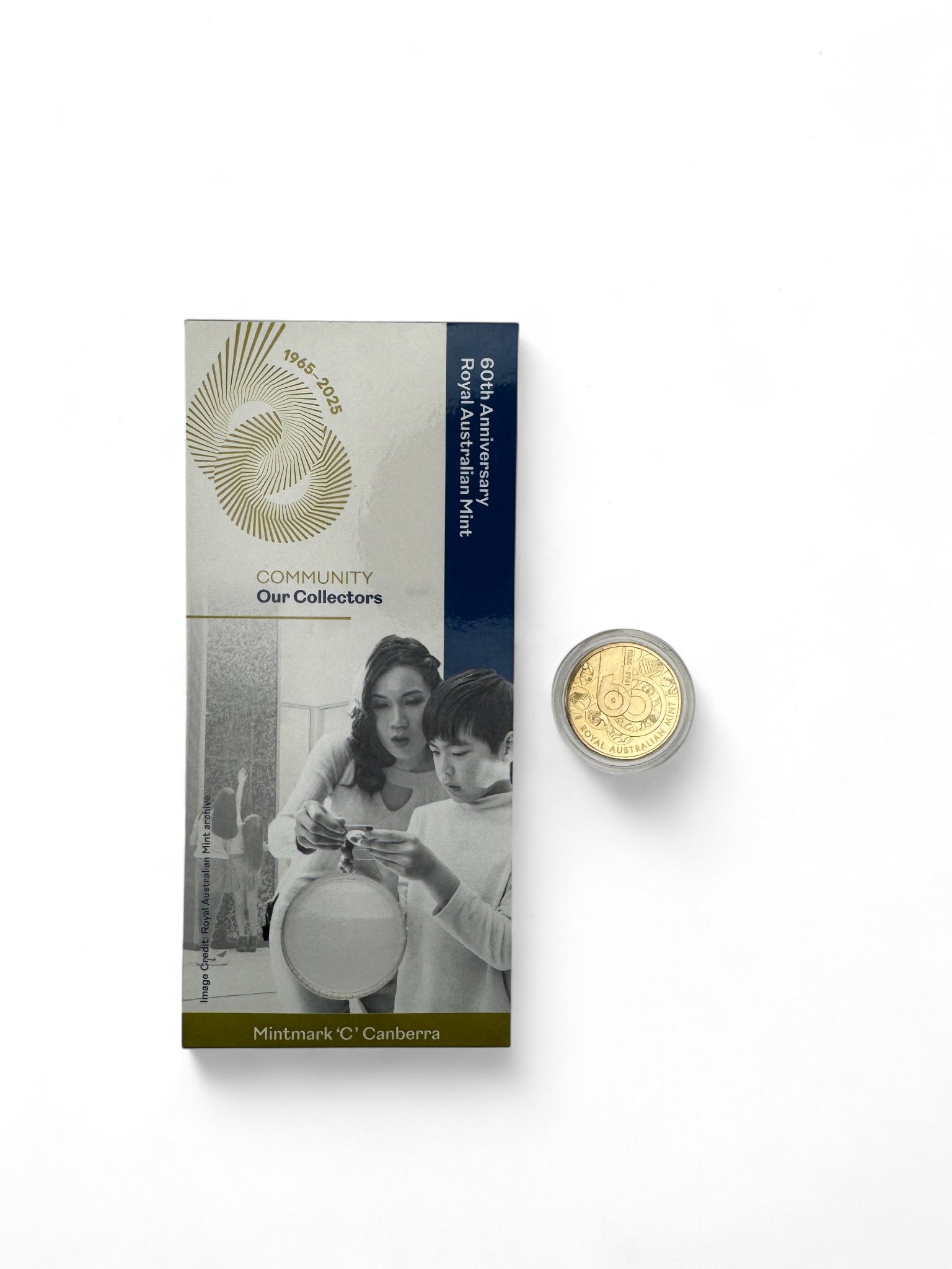 60th Mint Anniversary Mintmark 2016 $1 Coin The Coin Shed