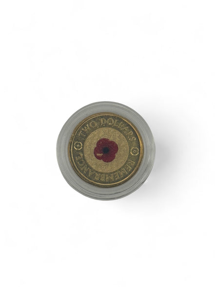 2012 $2 Red Poppy – Uncirculated In Lighthouse Capsule)