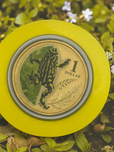 2012 “Zoo Animals” Southern Corroboree Frog $1 Al-Bronze UNC Coin The Coin Shed